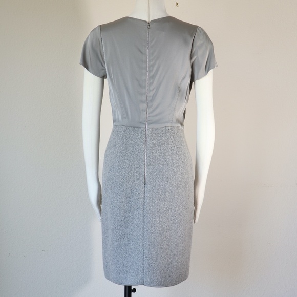 Narciso Rodriguez 2-tone grey short sleeve dress - Picture 2 of 9